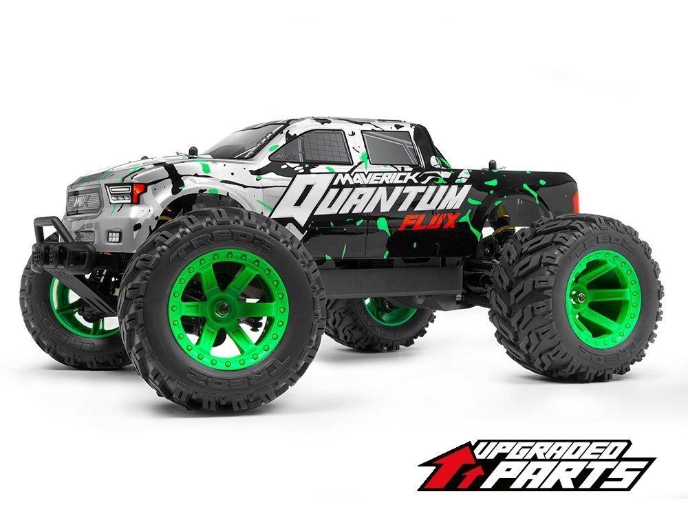 QUANTUM MT 80A 1/10 FLUX SILVER BRUSHLESS MONSTER TRUCK