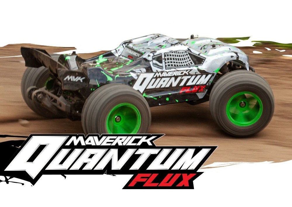 QUANTUM XT 1/10 FLUX SILVER BRUSHLESS STADIUM TRUCK