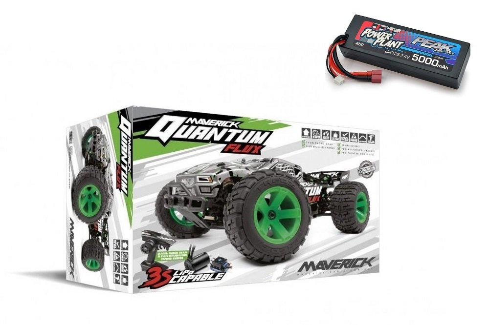 QUANTUM XT 1/10 FLUX SILVER BRUSHLESS STADIUM TRUCK