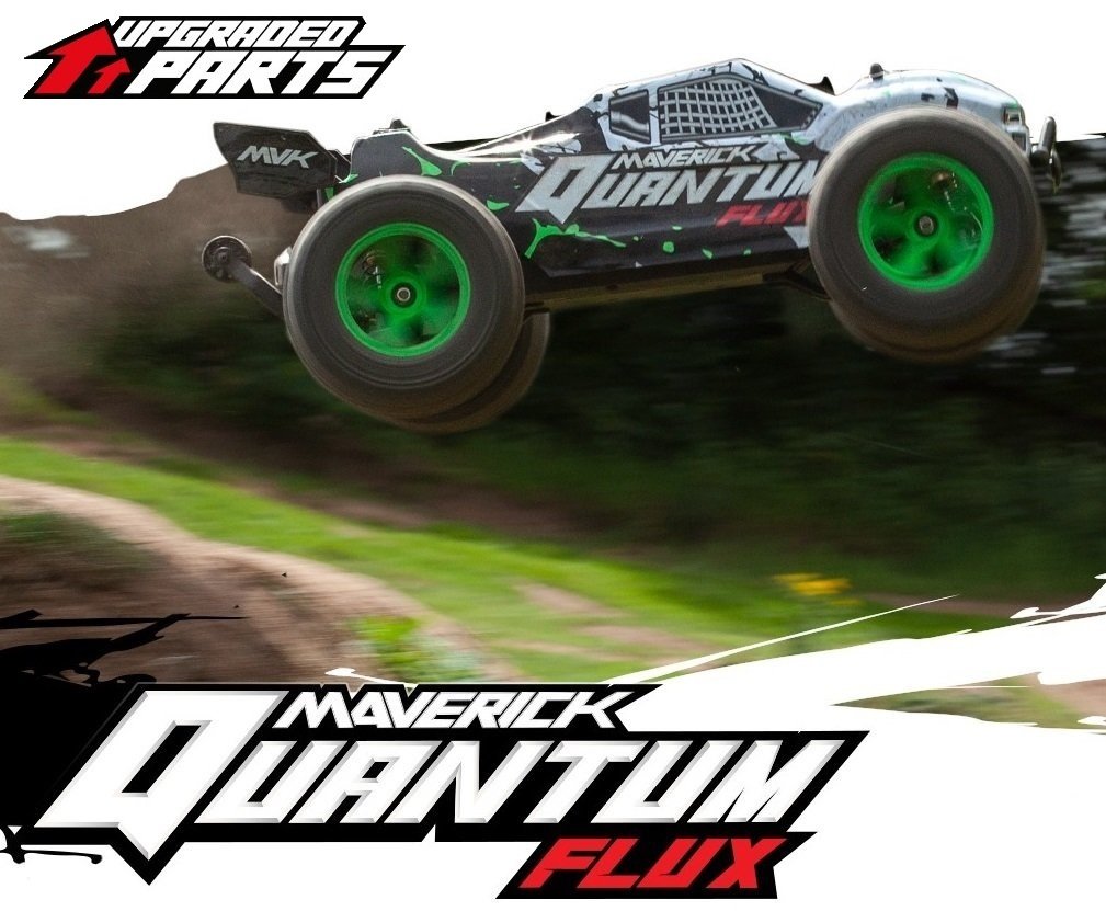 QUANTUM XT 80A 1/10 FLUX SILVER BRUSHLESS STADIUM TRUCK