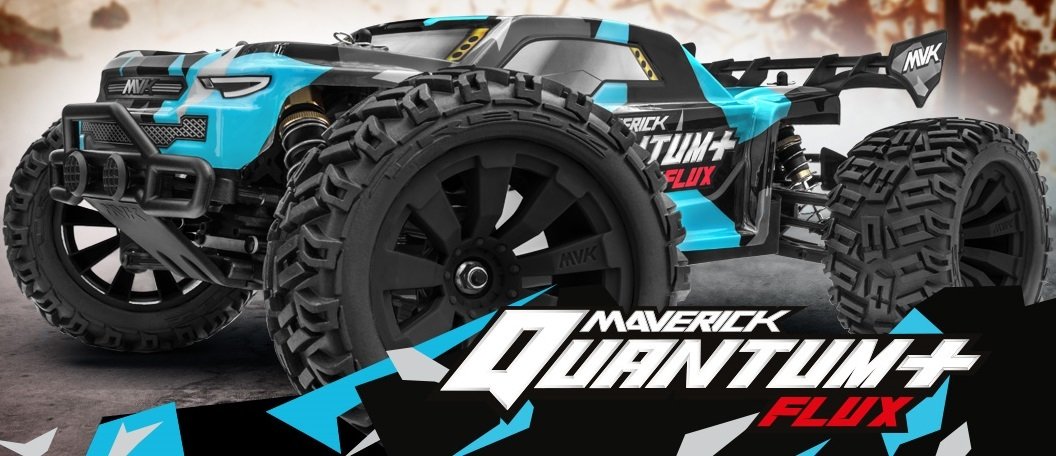 Quantum+ XT Flux 3S 1/10 Stadium Truck - Blue