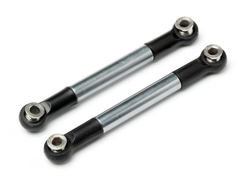 Servo Linkage 68.5mm Gunmetal 2pcs (Scout RC)