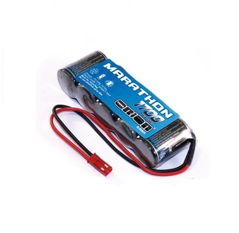 Team Orion Marathon 6V 1700 mAh NiMh Flat Receiver Pack JST Plug