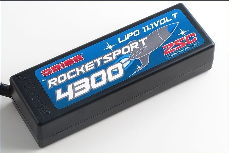 Team Orion Rocket Sport 4300 mAh LiPo 11.1V 25C (DeansPlug)