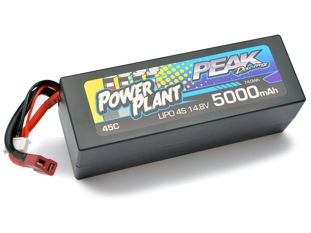 Peak Power Plant LiPo 4s 14.8v 5000mAh 45c - Deans