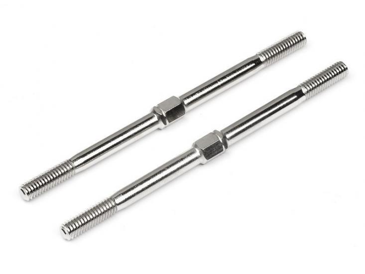 4*83MM STEERING LINK TURNBUCKLE (2PCS) TROPHY 4.6 TRUGGY