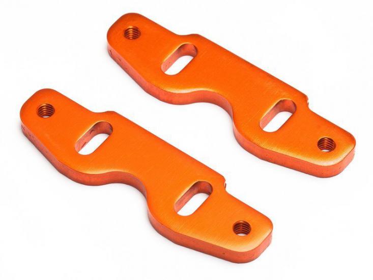 ENGINE MOUNT ADAPTER 4MM TROPHY SERIES (ORANGE)