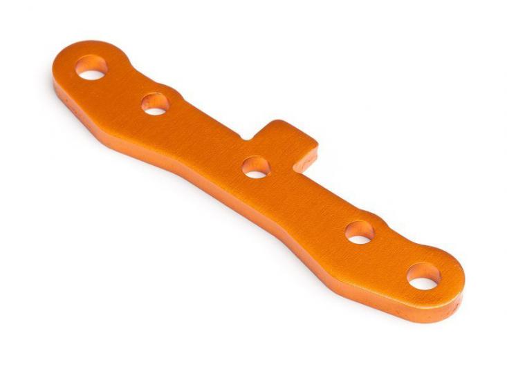 FRONT SUSPENSION HOLDER 6061 TROPHY BUGGY (ORANGE)