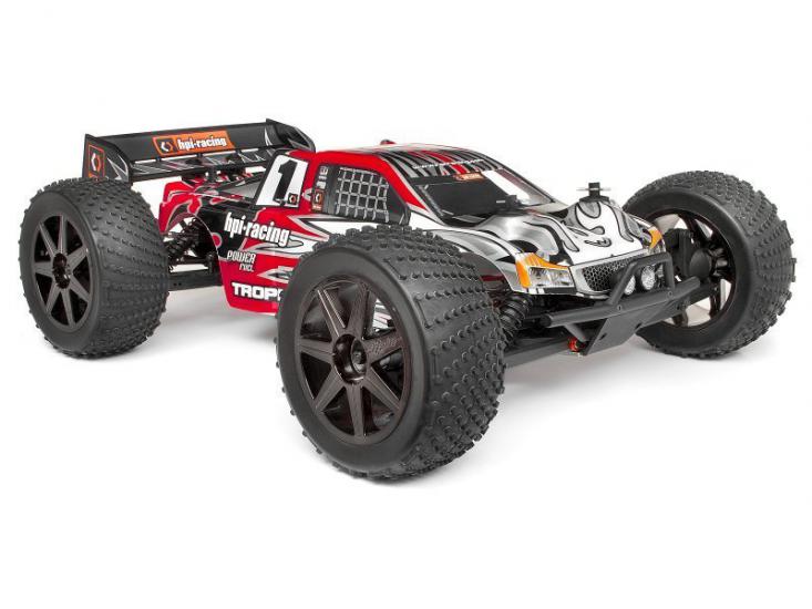 Clear Trophy Truggy Bodyshell w/Window Masks and Decals (Boyasız ŞEFFAF)