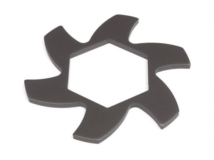 BRAKE DISK FIN PLATE (GUNMETAL) Baja 5