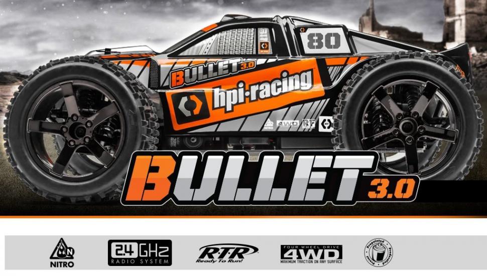 HPI Bullet ST 3.0 Rtr 1/10 2.4Ghz Waterproof