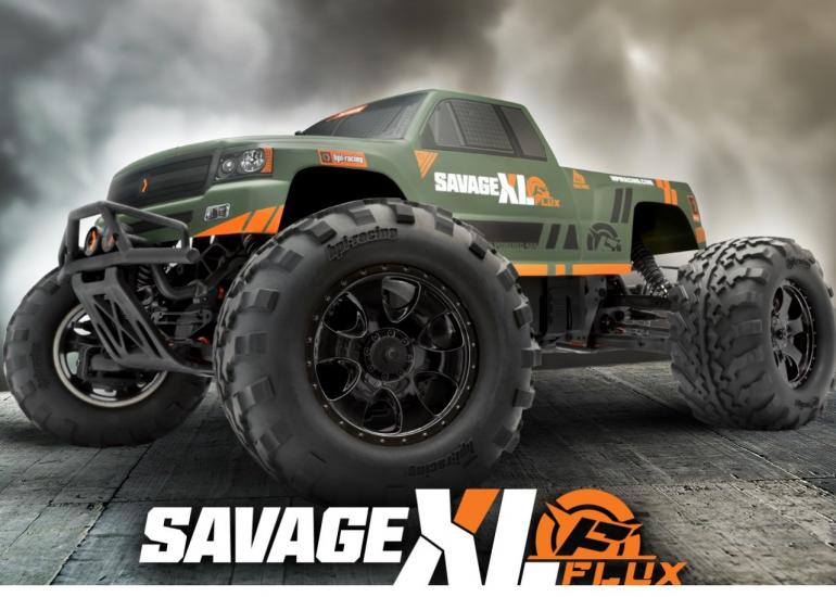 1/8 Savage XL Flux 6S Brushless 4WD RTR Matt Green Version