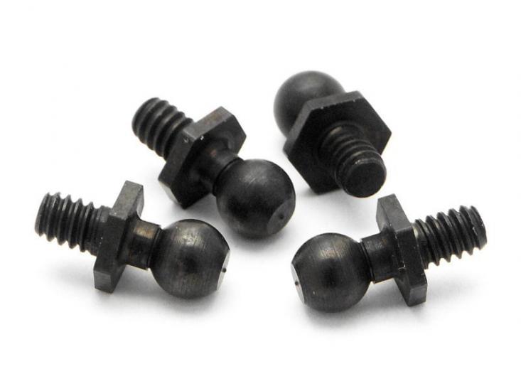 BALL STUD 4.3x4mm (4-40/4pcs) 5.5mm WRENCH