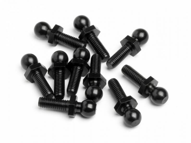 BALL STUD 4.8x15mm (10pcs) RS4 Sport / Flux / Firestorm