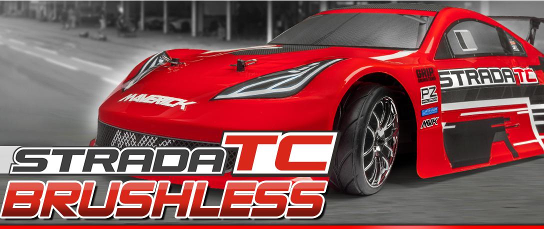 Strada Red TC 1/10 Brushless RTR Electric Touring Car