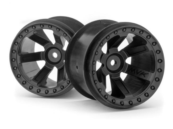 Quantum Series MT 2.8’’ Wheel (Black/2pcs)