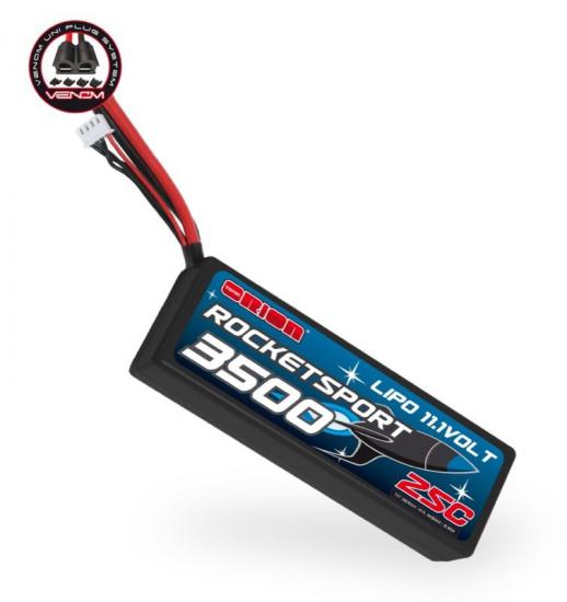 TEAM ORION Rocket Sport 3500 LiPo 11,1V (Tamiya,Dean’s,TRX, EC3 Venom Plug)