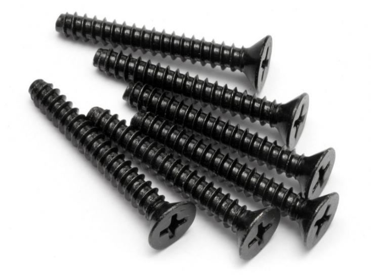 TP. FLAT HEAD SCREW M4x30mm (6pcs)