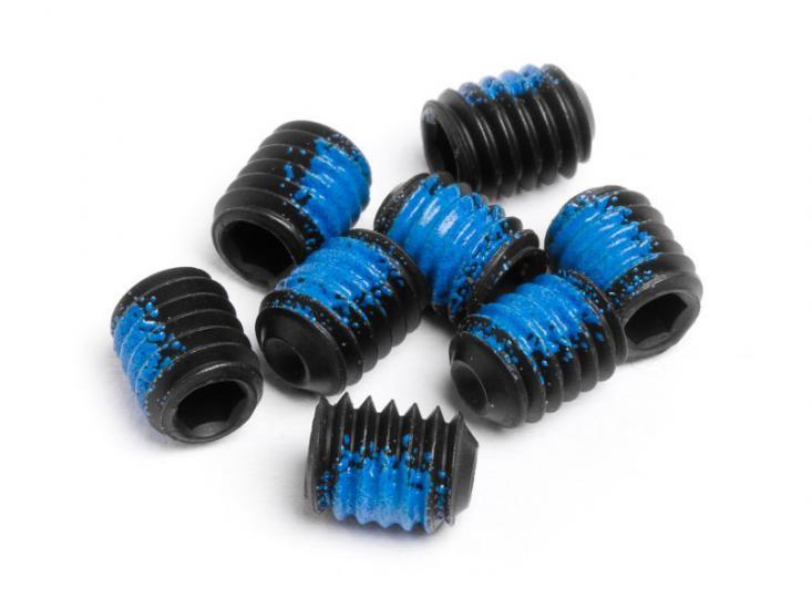 SET SCREW M4x5mm (8pcs) 2.5mm Hex Socket