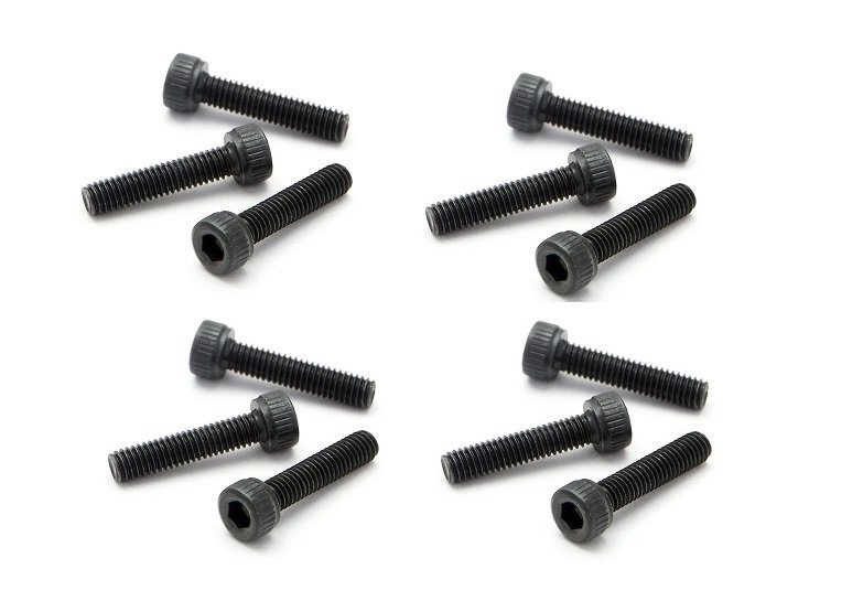 CAP HEAD SCREW M2.6x12mm (12pcs)