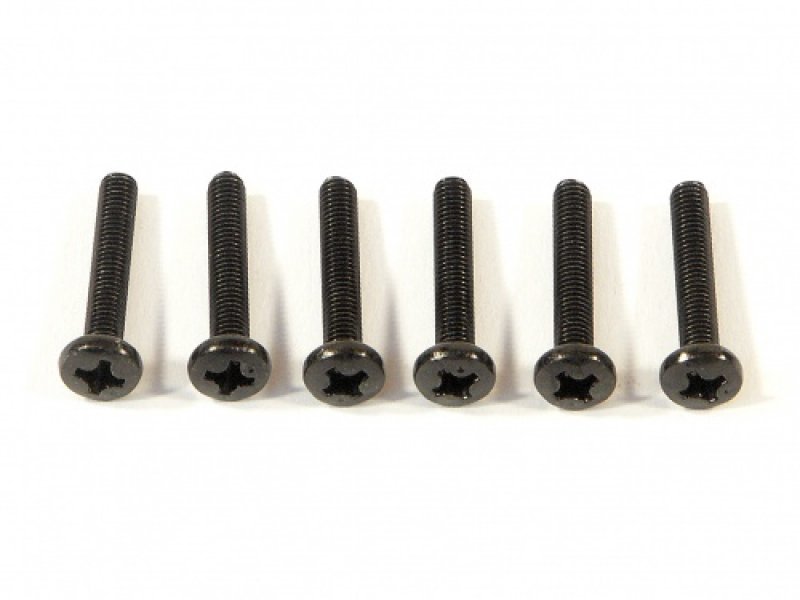 BINDER HEAD SCREW M3x18mm (6pcs)