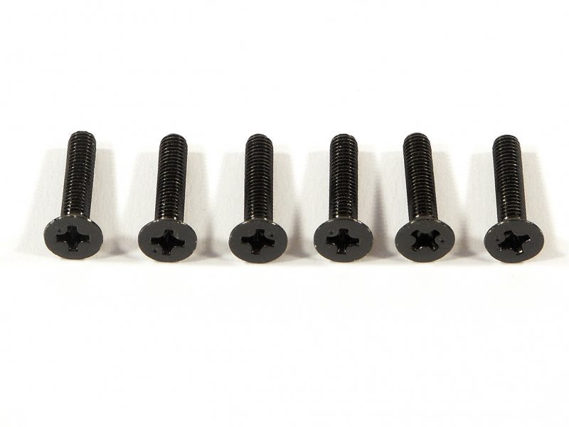 FLAT HEAD SCREW M3x15mm (6pcs)